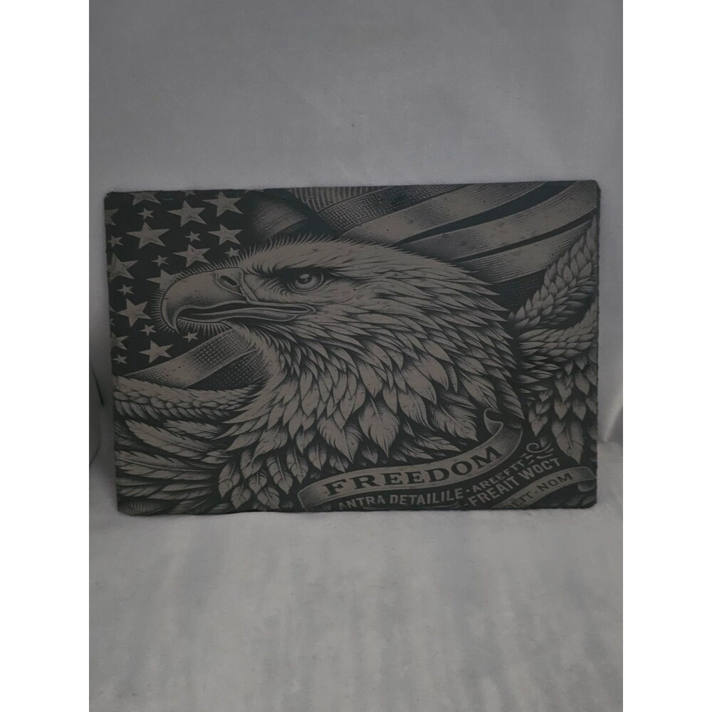 American Freedom Eagle Slate Cutting Board
